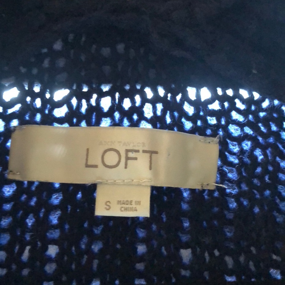 Loft Navy Shawl - Picture 4 of 4
